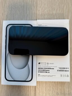 iPhone 15, 128GB Black - TOP stav - 3