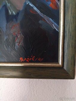 Obraz 35x45cm, signovaný - 3