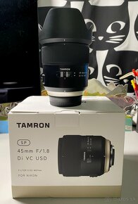 TAMRON 45 mm f/1,8 SP Di VC USD pre Nikon F - 3