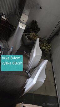 Umývadlá s nohou. 2ks - 3