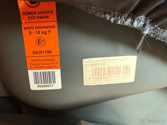 Romer Britax safefix plus - 3