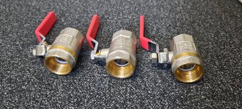 Guľový ventil voda 3/4" FF páka - 3