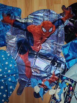 Nové veľké balóny Spiderman 78cm- sada AŽ 15/16 kusov - 3