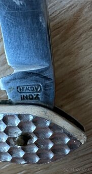 MIKOV INOX nôž s 2 čepelami RETRO za 10EUR - 3