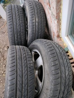 4ks alu disky orig. Škoda 5x100 r15 - 3