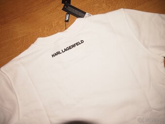Karl Lagerfeld dámska biela mikina - 3