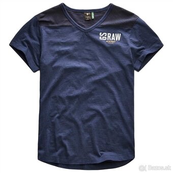 panske tricko G-STAR RAW velkost S modre - 3