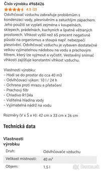 Odvlhčovač vzduchu 40m2 - 3