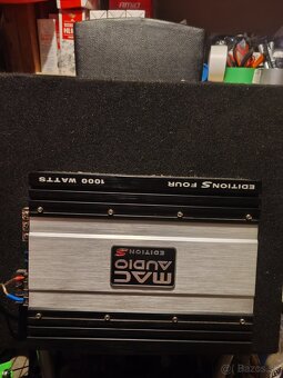 Subwoofer+zosilňovač do auta MAC AUDIO edition bs 30 - 3