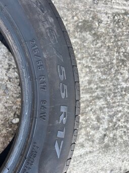 Letné pneumatiky Pirelli 215/55 R 17 - 3