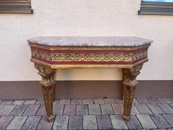 Konzolový stolík so zrkadlom - VÝRAZNÁ ZĽAVA - 3