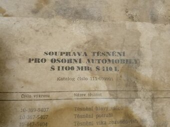 Diely na Škoda 1000, 1100, 100, 110 - 3
