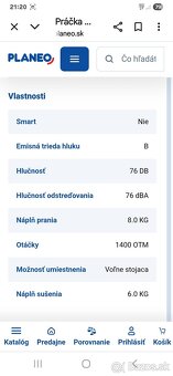 Pracka so sušičkou PHILCO - 3