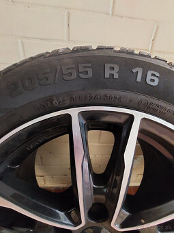 Disky Dezent R16 5x114,3+zimné pneu Vredestein 205/55+TPMS - 3