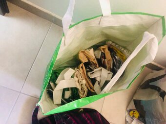 Nákupné tašky-stredne veľké (rôzne mix 30 kusov) - 3