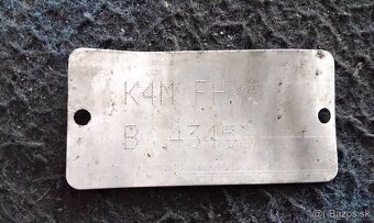 DACIA DUSTER 1.6 2013 predám MOTOR K4M Z835, PREVODOVKA 5 rý - 3