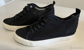 Dámske tenisky - čipkový vzhľad - 3