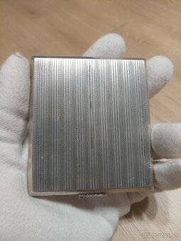 Strieborné puzdro na tabak – punc 835 - 3
