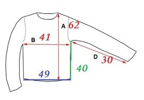 Fialovohnedá blúzka z USA - 3