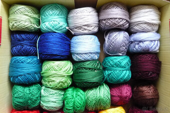 Vyšívacia priadza PERLOVKA - 3