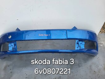 Skoda fabia 3 predny naraznij - 3