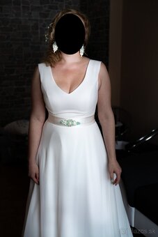 Svadobné šaty zn. Bianco Evento - 3