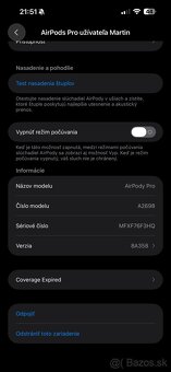 Predám Apple Airpods Pro 2 - 3