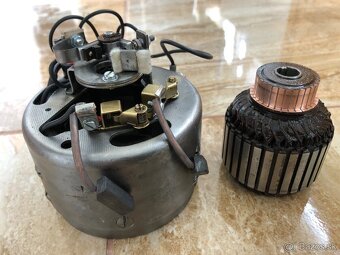 Jawa 250 / 11 pérák - zapalovanie po GO , kostra mínus pól - 3