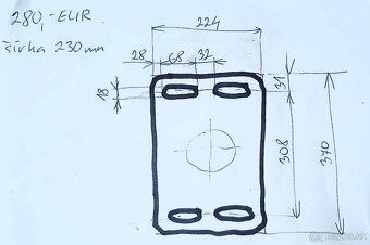 Na predaj veľký strojný zverák 230 mm - 3