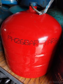 Malá 2kg plynova flasa - 3