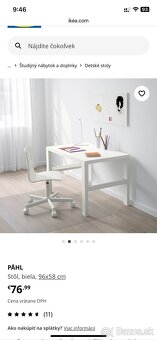 Rastúci stôl Pahl Ikea - 3