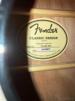 Fender CD-60S Akustická gitara - 3