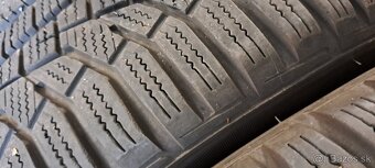 Predám 4ks jazdené zimné 205/55r17-95V Hankook - 3