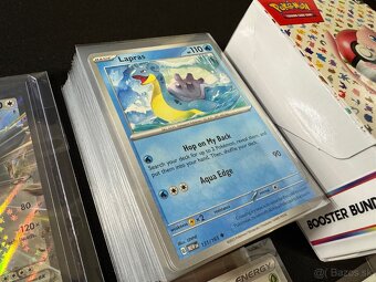 Pokemón MEGA balík E: 100ks kariet v obaloch s EX a darčeky - 3