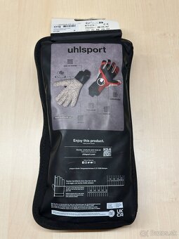 Brankárske futbalové rukavice-Uhlsport Powerline Sprgrp+Fs - 3