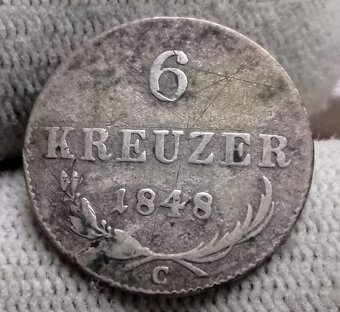 Strieborný 6 krajciar Leopold I. - 3
