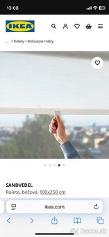 Ikea roleta SANDVEDEL - 3
