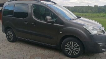 Peugeot partner tepee 1.6i rok 2016 hnedá metaliza - 3