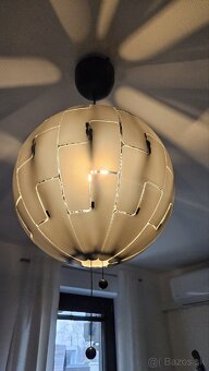 IKEA zavesne svietidlo 35cm cierna - 3