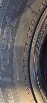 Predám zimne peneu 215/60 R16 RV 2019 - 3