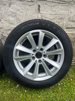 5x120 BMW r17 disky+ pneu zimné 225/55 r17 Runflat 8jx17eh2 - 3