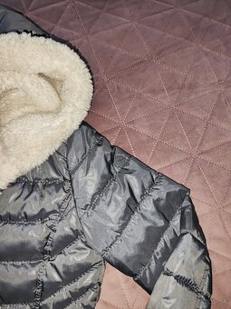 Teplučká bunda s kožušinou - 3