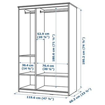 Skriňa SONGESAND - 3
