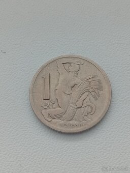 Československe 1 kčs mince - 3