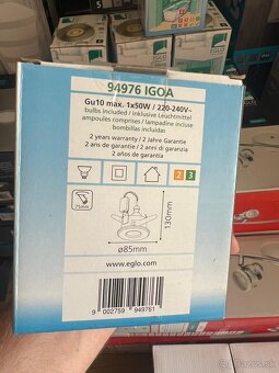 Eglo BATHOLINO 94976 IGOA zápustné svietidlo 1xGU10 IP44 - 3