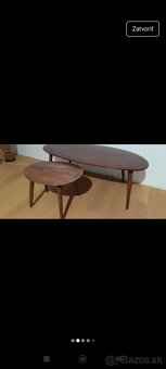 Zara Home sada dvoch príručných stolíkov v super stave - 3