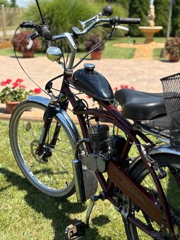 Predám motorový bicykel s dušou veterána – 48cc dvojtaktný m - 3