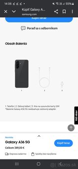 Samsung Galaxy A36 5G 6+ 128GB Black - 3