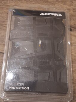 Chránič výfuku čierny Acerbis - 3