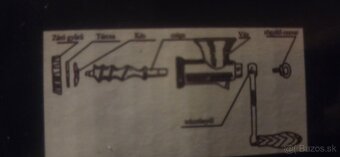 Mlynec na meso ručny - 3